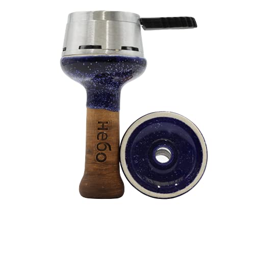 DIAMOND HOOKAH Premium Shisha Kopf Set inklusive Smoke Box/Smokebox fรผr Wasserpfeife, Shisha Keramik Phunnel Setโฆ