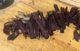 SimpliMEAT Safari Beef Biltong (Jerky) 1lb (16oz) Air-Dried, Sugar-Free, Dairy-Free, Paleo, Keto