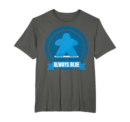 Always Blue Meeple Design para jugadores Camiseta