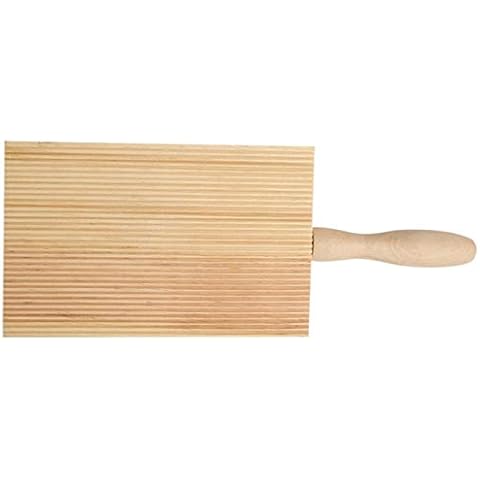 Rheross Noodles Wooden Butter Table and Popsicles Easily Make Authentic Pasta Butter Pasta Board Gnocchi Cover
