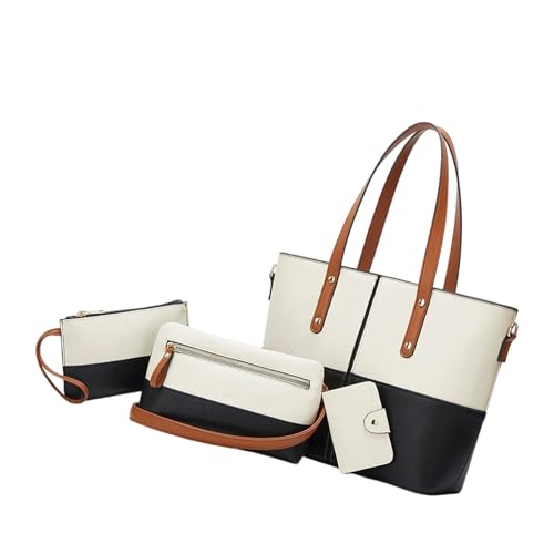 Sac à bandoulière avec poche intérieure : lot de 4 sacs à main de voyage