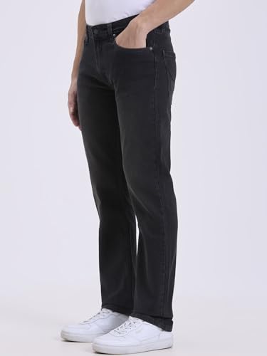 Image of Pepe Jeans Men's Straight Fit Jeans|Mid Rise |Stretchable Fabric| Jeans for Men | Available in Plus Size