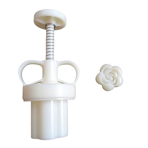 Flower Shape Moon Cake Mold MidAutumn Festival Makers Cookie Stamps Hand Pressure Baking Tool