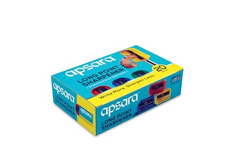 Apsara Long Point Sharpeners - Pack of 20