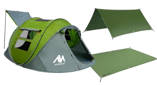 Tamaño Extra Grande Tienda Pop Up para 4 Personas miniatura 1