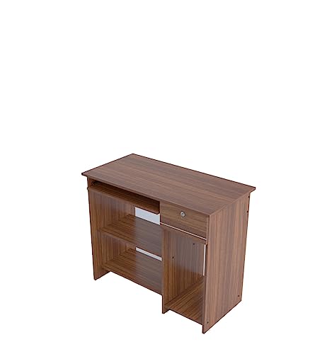Image of COUCH CULTURE Bingo Engineered Wood Study Table | Multi-Purpose Study Table | Computer Table for Students | Office Table with 1 Drawers | Desk for Work from Home | 1 Year Warranty - Leon Teak