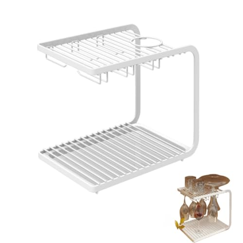 Gtzbciv ���C���O���X���b�N�A�������A�z���C�g�A2�w�A22cm x 28cm x 30cm�A�ƒ�/���Ɨp�A�O���X�z���_�[�A�H��ޗp�A�e�[�u���g�b�v�}�E���g�A���@�\���[�A�t���ܔr��