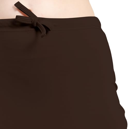 Image of Amazon Brand - Anarva Women Cotton Blended Saree Shapewear Regular Petticoat Skirt For Saree