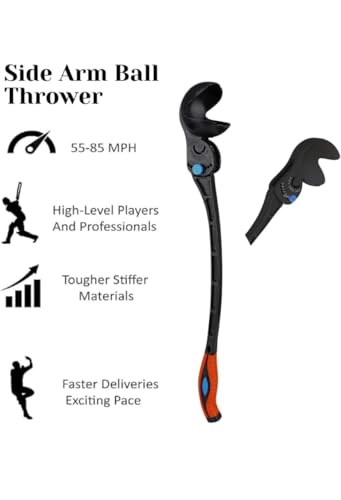 Generic Corporation Side Arm Ball Thrower for Cricket Leather and - Image 4