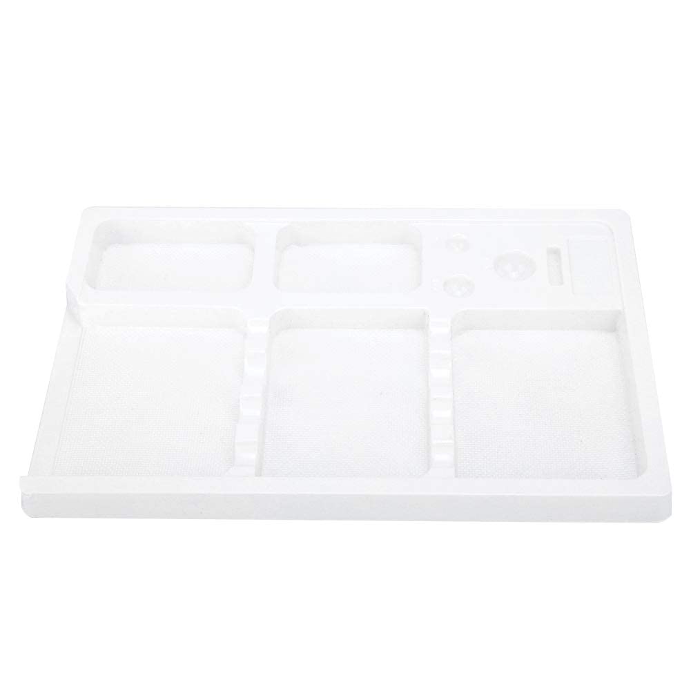 Plateau à Outils de Tatouage 10 Pièces, Plateau de Stockage de Pigments Organisateur de Support de Plateau à Outils de Tatouage PVC Lavable Jetable, pour Encres de Tatouage Plateau(10 pièces)
