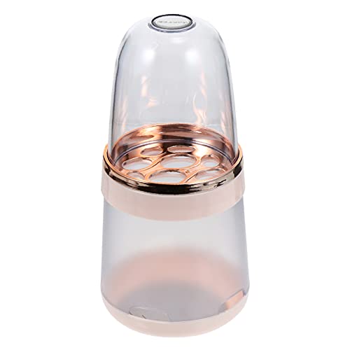 HEALLILY 1pc Box Makeup Brush Storage Box Makeup Brush Canister Brush Organizer Makeup Brush Holder Toiletries Holder Cosmetic Brush Holder Storage Bucket Desktop Organizer Makeup Organizer