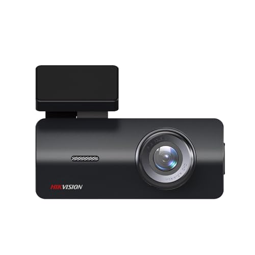 Hikvision Car Dash Camera for Car | Full HD 1080p resolution |Built- in Wi-Fi | Built-in G-Sensor | Night Vision | 102° Wide Angle Lens | Emergency Recording | Upto 128GB SD Card Supported| AEDC2018K2