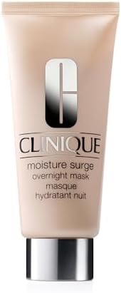 Clinique Moisture Surge Oil Free Overnight Face Mask With Aloe Vera For All Skin Types | Hydrating + Plumping, 3.4 Fl Oz
