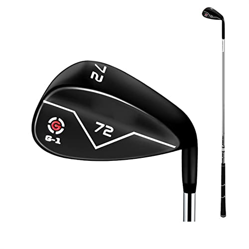 72 Degree Wedge Golf Club Sand Shot Precyzyjna kontrola CNC Frezowane rowki Wysoka premiera Spin Wał ze stali nierdzewnej Prawa ręka Amatorski gracz Dokładność Konsekwentne zarządzanie odległością Cza