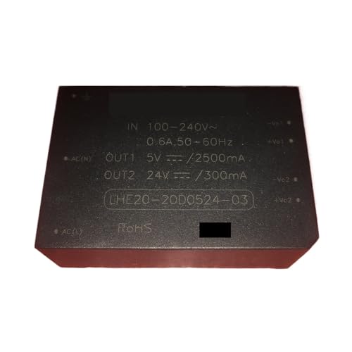Module d'alimentation LHE20-20D0524-03 AC-DC 220V vers 5V et 24V 20W pour circuit imprimé