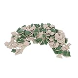 Carreaux de céramique brisés uniques et créatifs : les formes irrégulières de pièces en céramique inspirent la créativité, ce qui les rend adaptées à divers projets de bricolage, carreaux d'artisanat de bricolage, carreaux décoratifs en céramique