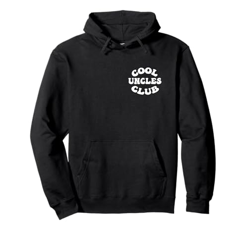Cool Uncles Club Groovy Retro Vintage per Gli Uomini Best Uncles Felpa con Cappuccio