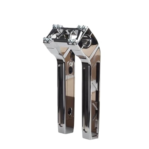 Riser de guidon 32mm pullback chrome pour rehausser le confort de conduite