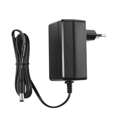 AC zu DC 24V 1.5A Netzteil, Stecker 5,5 mm x 2,1 mm mit wählbaren 5,5mm x 2,5mm, 3,5mm x 1,35mm Steckerspitzen, Plug EU