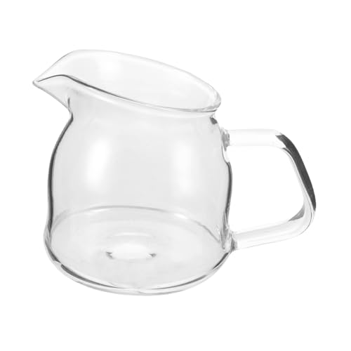 Alipis Jarra De Leche De Taza Medidora Para Leche y Uso Cafetera Sencilla Hogar Oficina