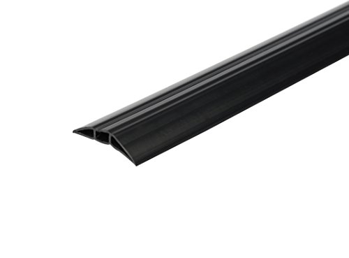 Produktbild Kabelbrücken L1500xB62xH12mm schwarz mit Doppelklebeband