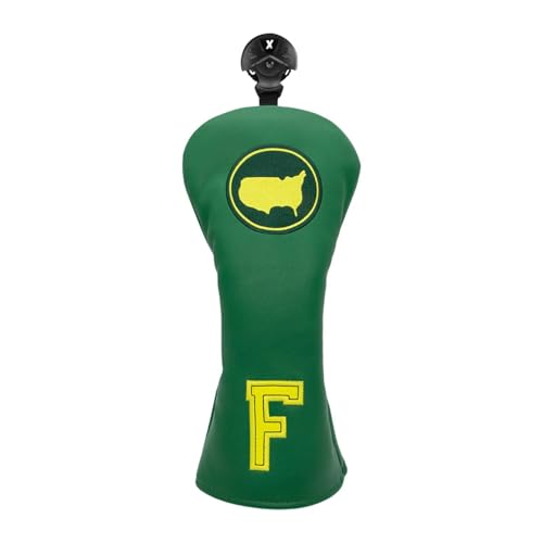 Housse de tête de golf en bois cuir PU noir et couvre-club anti-rayures