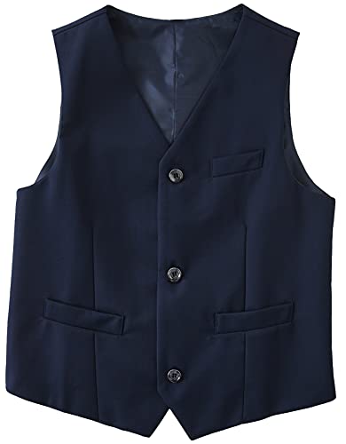Gilet costume garçon bleu pour un déguisement de gentleman réussi