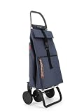 Carro Rolser Big Tweed 4 Ruedas Plegable - Marino