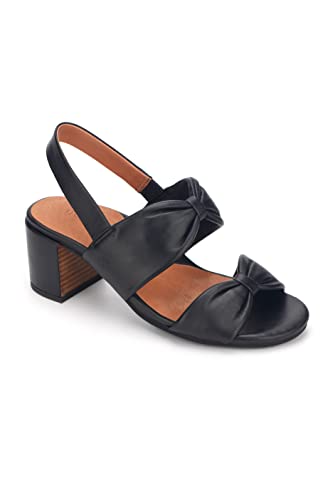 Gentle Souls by Kenneth Cole Women's Charlene Two Knot Heeled Sandal