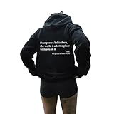 Photo Gallery yodaoli dear person behind me sweatshirt hoodie, you are enough hoodie sweatshirt for women men (black,s) Photo Gallery yodaoli dear person behind me sweatshirt hoodie, you are enough hoodie sweatshirt for women men (black,s)