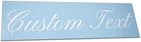 RatchetDecals aa-29 Custom Text Sticker Windshield Decal Window Car JDM