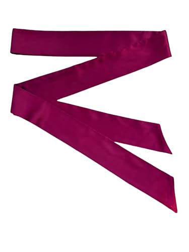 Women's Double-Sided Satin Sash for Bridal Dress Adjustable Waist Belt Special Occasions Size 2.76 x 102 inches