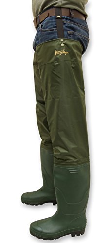 Michigan Waterproof Nylon Hip Waders for Fly/Coarse Fishing Size 8 - Image 3