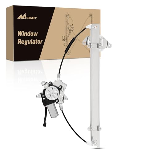 Image of Nilight 741-348 Window Regulator /Motor Front Driver Side Compatible with Nissan Frontier 2005 2006 2007 2008 2009 2010 2011 2012 2013 2014 2015 only use Connector 2 Pins