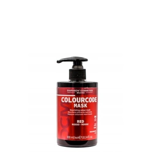 DCM Colourcode mascarilla de color rojo 300ml