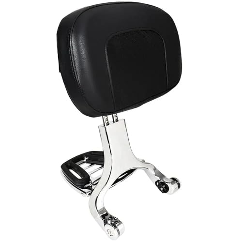 Moto siège dossier conducteur réglable et coussin universel