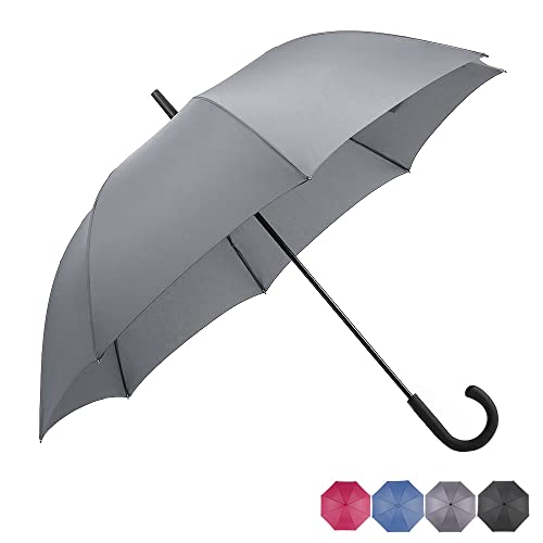 Parapluie grand format pour homme et femme à ouverture automatique et structure stable