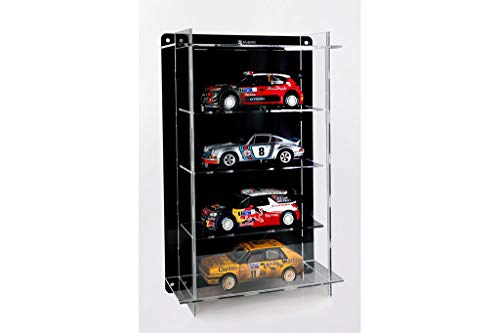 Multicase 4x1: 4 adet 1/18 ölçek model araba için