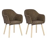 CON PIES ANTIDESLIZANTES: Las patas equipan con protectores de suelo, lo que hace que la silla sea antideslizante y estable, también protege el suelo de los rayones y reduce el ruido causado por el movimiento.