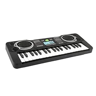 Clavier de musique numérique 37 Keys Clavier Organe Electronic Organisme Blu Blanc Instrument de musique pour enfants… - Les Beatles, Paul McCartney, John Lennon, RIngo Starr, George Harrison Clavier de musique numérique 37 Keys Clavier Organe Electronic Organisme Blu Blanc Instrument de musique pour enfants… – Image 6
