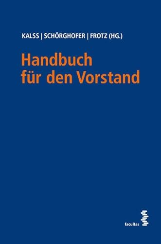 Preisvergleich Produktbild Handbuch für den Vorstand