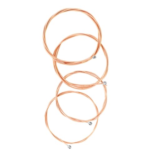 ibasenice Bass Player Pack Strings for Bass High Carbon Alloy Material Smooth Sturdy Universal Bass Strings Musical Instrument Strings