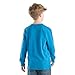 Carhartt Boys' Longsleeve Logo Sleeve Pocket T-Shirt, Deep Water, 5