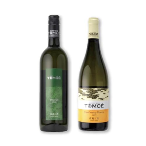 [ワイン]TOMOE 白ワイン 2本セット B シャルドネ リザーブ 辛口 デラウェア ワイン 受賞 飲み比べ ワインセット ギフト