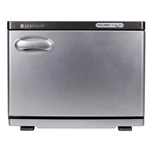 SpaEquip Standard UV Towel Warmer Cabinet, Silver