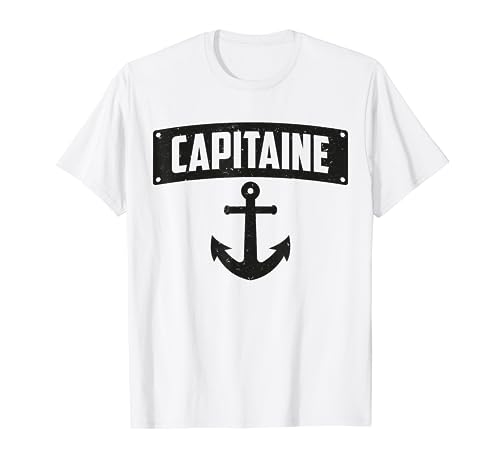 Capitán Barcos Motor Regalo Barco Marino Camiseta