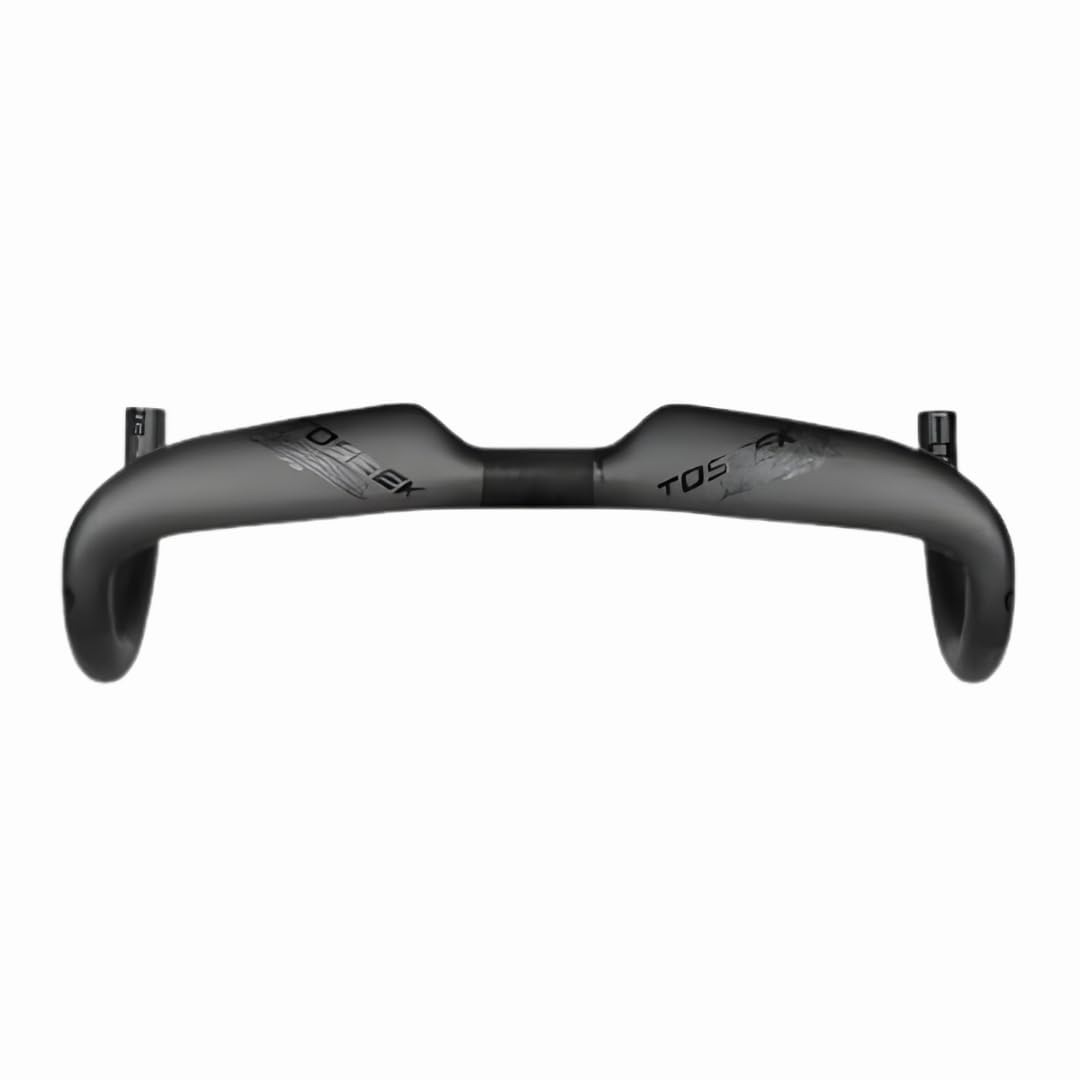 FCC Racing Toseek Carbon Handlebar, 31.8mm Clamp, Full Carbon Fiber Construction, Matte Black (380MM)-picture-14