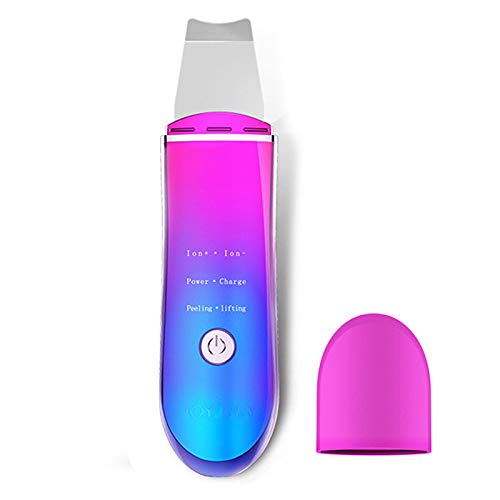 Candybarbar Espátula Eléctrica Limpieza De La Piel, Exfoliante Facial Herramienta De Limpieza De Los Poros De Puntos Negros, Limpieza Profunda/Belleza De La Piel