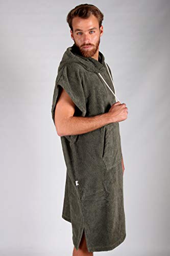 Pacifique Sud Poncho Surf 100% algodón (Largo)