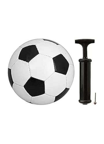 Ajay Superior Neo Rubber Moulded Football Suitable for Hard Ground Without Grass | Training Ball | Soccer Ball | for Men/Women (Blue and Black) Free Pump, Standard (B0CYH8TH5V) Amazon Price History, Amazon Price Tracker